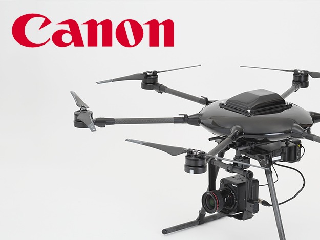 Аэросъемка на Canon - компания выпускает свой первый дрон